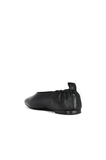 A.EMERY Briot Flat in Black, view 3, click to view large image.
