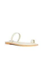 A.EMERY Turi Sandal in Eggshell, view 2, click to view large image.