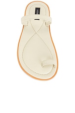 A.EMERY Turi Sandal in Eggshell, view 4, click to view large image.