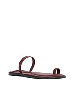A.EMERY Turi Sandal in Merlot, view 2, click to view large image.