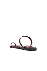 A.EMERY Turi Sandal in Merlot, view 3, click to view large image.