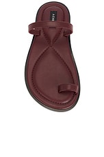 A.EMERY Turi Sandal in Merlot, view 4, click to view large image.