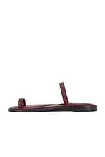 A.EMERY Turi Sandal in Merlot, view 5, click to view large image.