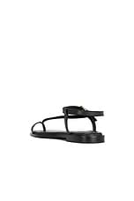 A.EMERY Pae Sandal in Black, view 3, click to view large image.