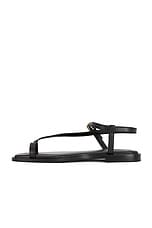 A.EMERY Pae Sandal in Black, view 5, click to view large image.