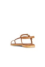 A.EMERY Pae Sandal in Deep Tan, view 3, click to view large image.