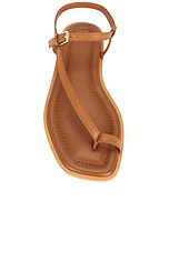 A.EMERY Pae Sandal in Deep Tan, view 4, click to view large image.