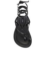 A.EMERY Elliot Sandal in Black, view 4, click to view large image.