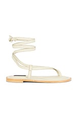 A.EMERY Elliot Sandal in Eggshell, view 1, click to view large image.
