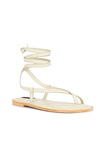 A.EMERY Elliot Sandal in Eggshell, view 2, click to view large image.