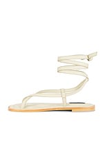 A.EMERY Elliot Sandal in Eggshell, view 5, click to view large image.