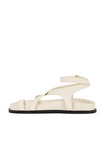 A.EMERY Jalen Slim Sandal in Eggshell, view 5, click to view large image.