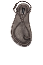 A.EMERY Suvi Sandal in Graphite, view 4, click to view large image.