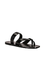 A.EMERY Carter Sandal in Black, view 2, click to view large image.