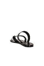 A.EMERY Carter Sandal in Black, view 3, click to view large image.