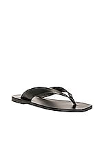 A.EMERY Kinto Sandal in Black, view 2, click to view large image.
