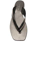A.EMERY Kinto Sandal in Black, view 4, click to view large image.