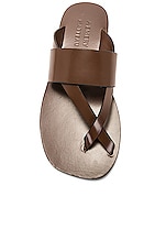 A.EMERY x Matteau Silba Sandal in Chocolate, view 4, click to view large image.