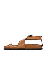 A.EMERY Dula Sandal in Deep Tan, view 5, click to view large image.
