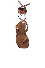 A.EMERY Marguax Sandal in Deep Tan, view 4, click to view large image.