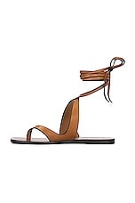 A.EMERY Marguax Sandal in Deep Tan, view 5, click to view large image.