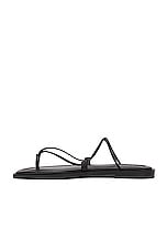 A.EMERY Nodi Sandal in Black, view 5, click to view large image.