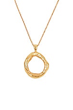 AUREUM Elise Necklace in Gold, view 2, click to view large image.