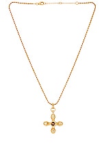 AUREUM Taya Necklace in Gold, view 1, click to view large image.