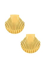 AUREUM Bernadette Earrings in Gold, view 1, click to view large image.