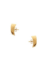 AUREUM Vienna Earrings in Gold , view 2, click to view large image.