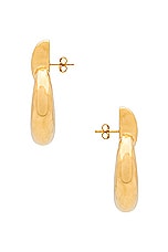 AUREUM Elodie Earrings in Gold, view 2, click to view large image.