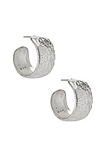 AUREUM Hazel Earrings in Sterling Silver, view 1, click to view large image.