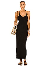 Auteur Netting Racer Dress in Black, view 4, click to view large image.