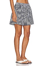 AEXAE Shorts in Stripe, view 2, click to view large image.