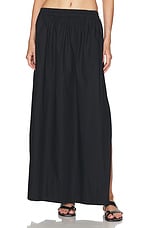 AEXAE Maxi Skirt in Black, view 1, click to view large image.