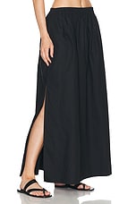 AEXAE Maxi Skirt in Black, view 2, click to view large image.