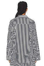 AEXAE Button Up Shirt in Stripe, view 4, click to view large image.