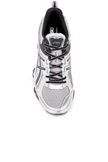 Asics Gel-Quantum Kinetic 2000'S Iconic in Mid Grey & Pure Silver, view 4, click to view large image.