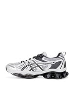 Asics Gel-Quantum Kinetic 2000'S Iconic in Mid Grey & Pure Silver, view 5, click to view large image.