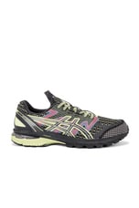 Asics US4-S Gel-Terrain Kiko Curation in Black & Neon Lime, view 1, click to view large image.