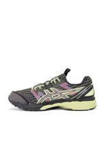 Asics US4-S Gel-Terrain Kiko Curation in Black & Neon Lime, view 5, click to view large image.