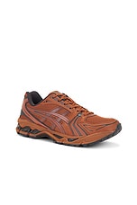 Asics Gel-Kayano 14 Earthenware Pack in Rusty Brown & Graphite Grey, view 2, click to view large image.