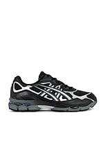 Asics Gel-nyc in Black & Graphite Grey, view 1, click to view large image.