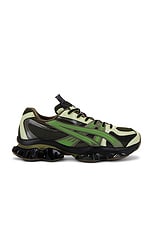 Asics Us5-s Gel-quantum Kinetic Kiko Curation in Moss & Bamboo, view 1, click to view large image.