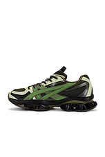 Asics Us5-s Gel-quantum Kinetic Kiko Curation in Moss & Bamboo, view 5, click to view large image.