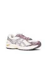 Asics Gt-2160 in Cream & Mauve Grey, view 2, click to view large image.