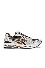 Asics Gel Kayano 14 in Black & Coffee, view 1, click to view large image.