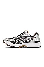 Asics Gel Kayano 14 in Black & Coffee, view 5, click to view large image.