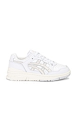 Asics Ex89 in White & Mineral Beige, view 1, click to view large image.