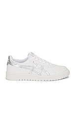 Asics Japan S in White & Pure Silver, view 1, click to view large image.